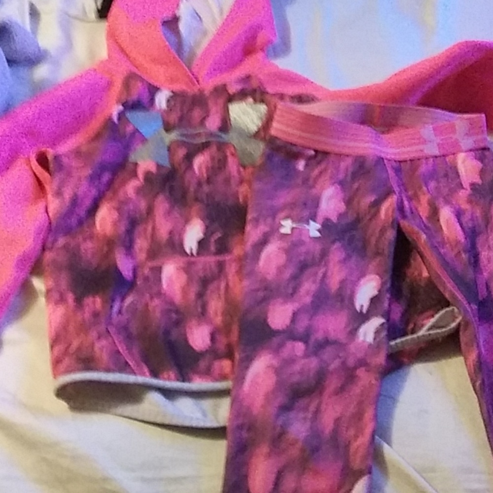 UA hoodie and legging set